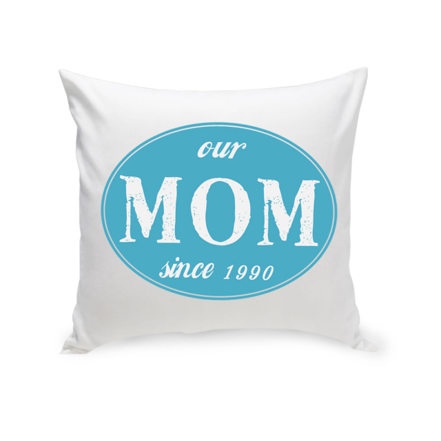 Our Mom Family Throw Pillows