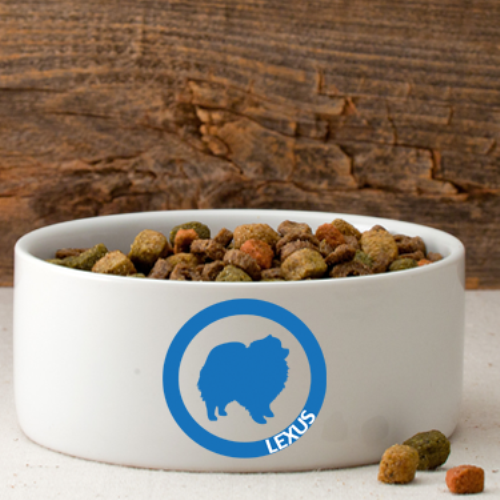 Circle of Love Small Dog Bowl