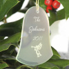 Beveled Glass Ornament - Bell Shaped