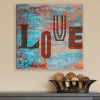 Watercolor Love Canvas